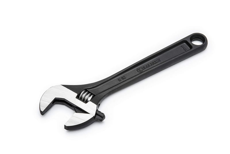 Crescent 8" Adjustable steel and Black Oxide Wrench - Carded - AT28VS - Image 2